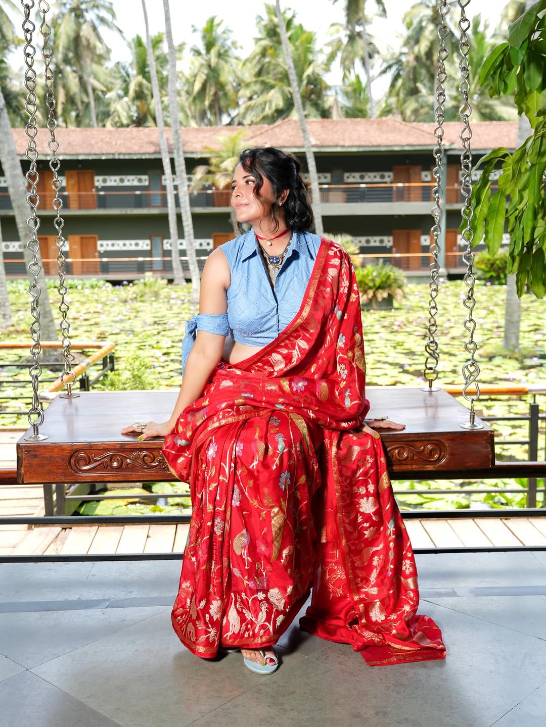 Anasuya Bharadwaj (Image credit: Instagram) Actress Anasuya Bharadwaj Photo Gallery