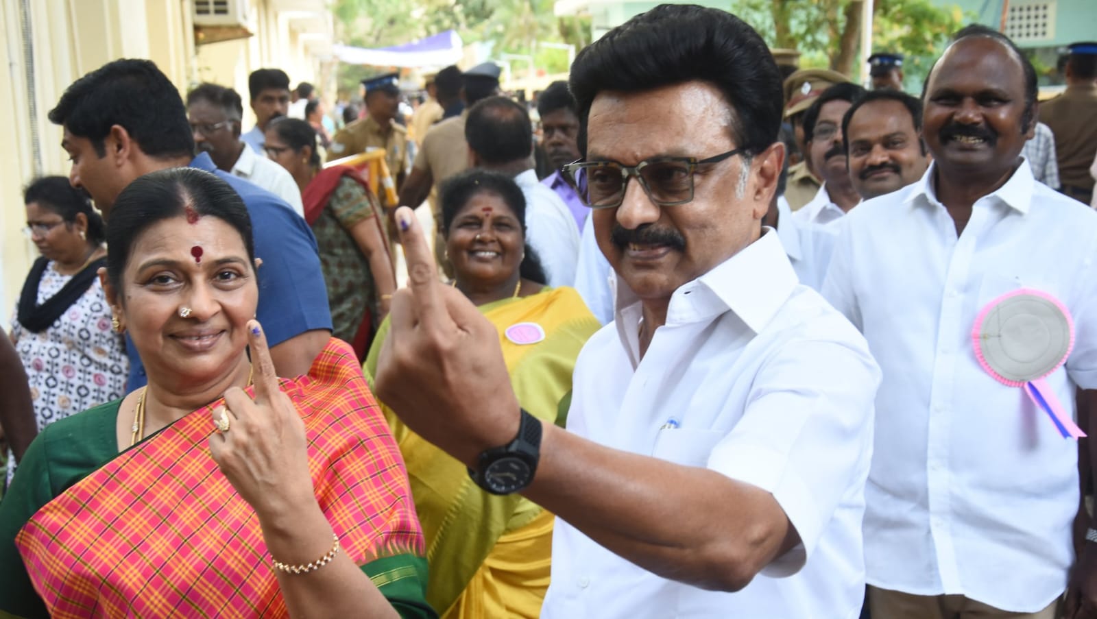 Tamilnadu elections 2026 celebrities vote(Image credit: internet) Celebrities vote Photo Gallery