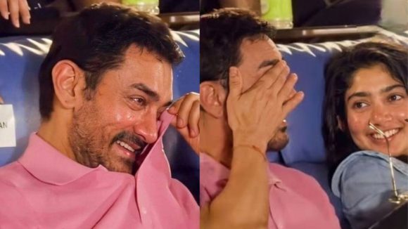 కన్నీళ్లు పెట్టుకున్న అమీర్ ఖాన్.. పుత్రోత్సాహమా? లేక?