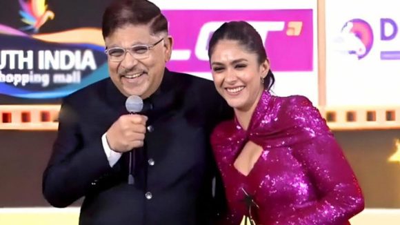అప్పుడు లావణ్య..ఇప్పుడు మృణాళ్ తెలుగు హీరోని పెళ్లి చేసుకుని ఇక్కడే సెటిల్ అవ్వు: అల్లు అరవింద్