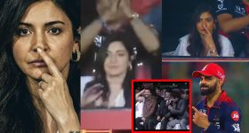 Anushka Sharma: వివాదంలో అనుష్క శ‌ర్మ..చేతుల‌తో అస‌భ్య‌కర సైగ‌లు, ఫ్యాన్స్ ఆగ్ర‌హం