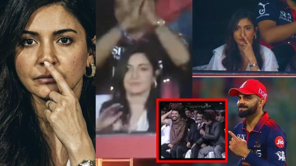 Anushka Sharma: వివాదంలో అనుష్క శ‌ర్మ..చేతుల‌తో అస‌భ్య‌కర సైగ‌లు, ఫ్యాన్స్ ఆగ్ర‌హం