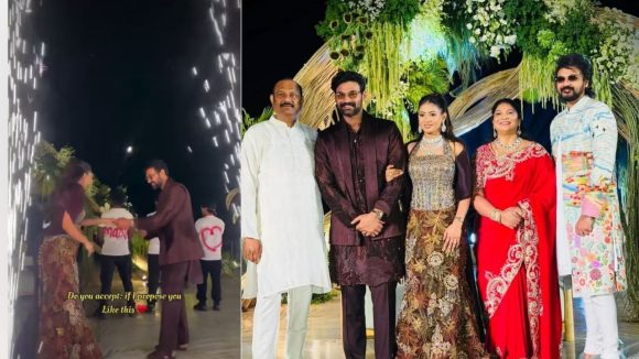 ఏ బ్యూటిఫుల్ మూమెంట్.. కాబోయే భార్యకు సర్ప్రైజ్ ఇచ్చిన బెల్లంకొండ హీరో!