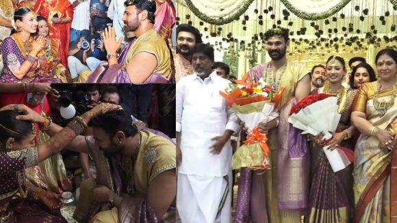 ఘనంగా బెల్లంకొండ సాయి శ్రీనివాస్ పెళ్లి.. ఆకట్టుకుంటున్న ఫోటోలు!