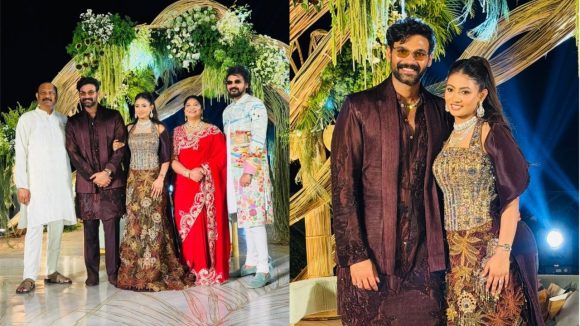 అంగరంగ వైభవంగా బెల్లంకొండ సాయి శ్రీనివాస్ కావ్య రెడ్డిల నిశ్చితార్థం.. ఫోటోలు వైరల్!
