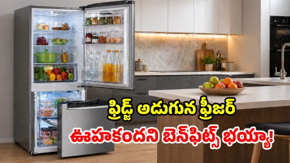 బాటమ్ మౌంటెడ్ ఫ్రిడ్జ్‌లు.. సాధారణ వాటితో పోలిస్తే.. వీటివల్ల ఎన్ని లాభాలో తెలుసా?