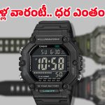 క్యాసియో నుంచి మరో క్రేజీ వాచ్ లాంచ్.. తక్కువ బడ్జెట్‌లో పదేళ్ల బ్యాటరీ బ్యాకప్‌‌ పక్కా!