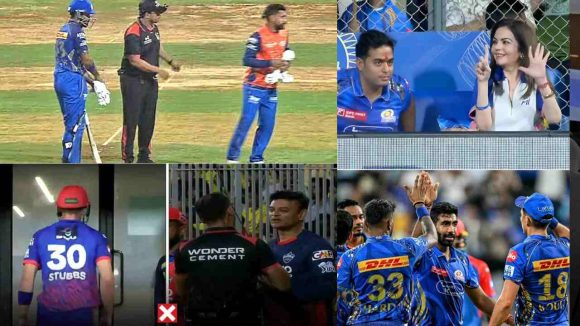 గ్లోవ్స్ వివాదం..స్ట‌బ్స్ కు ఒక‌ న్యాయం, హార్దిక్ కు ఓ న్యాయమా? అంబానీకి అంపైర్లు అమ్ముడుపోయారంటూ