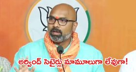 నిన్నటి దాకా పిట్టల దొరని చూశారు.. ఇకపై పిట్టల దొరసానిని చూస్తారు, కవితపై ఎంపీ అర్వింద్ సెటైర్లు