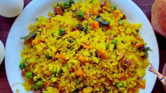 Poha egg Recipe: ఎగ్ పోహా రెసిపీ.. ప్రొటీన్ నిండిన బెస్ట్ బ్రేక్ ఫాస్ట్