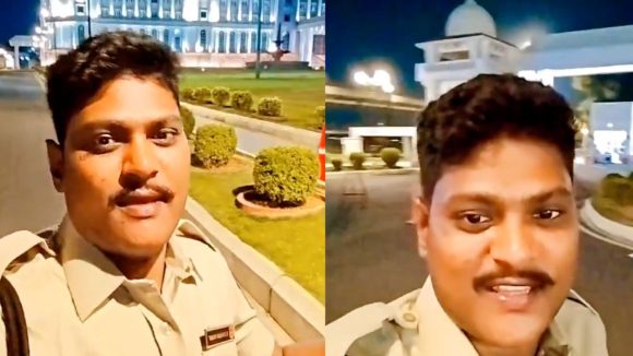సచివాలయంలో రీల్స్ చేసిన పోలీస్.. చివరకు సీన్ కట్ చేస్తే..?