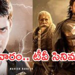 Today Movies in TV : శుక్రవారం టీవీ సినిమాలు.. అస్సలు మిస్ అవ్వకూడదు..