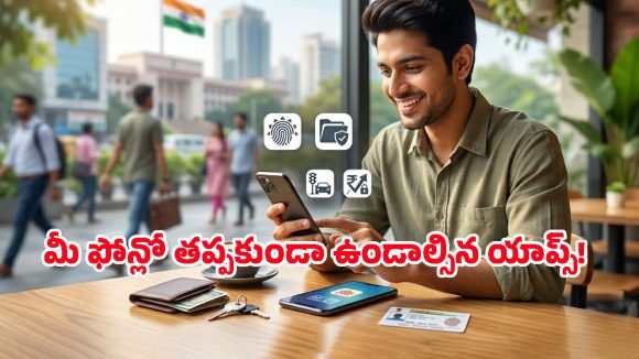 మీ ఫోన్‌లో ఈ 5 యాప్స్ ఉంటే.. ఇక గవర్నమెంట్ ఆఫీసుల చుట్టూ తిరగక్కర్లేదు!