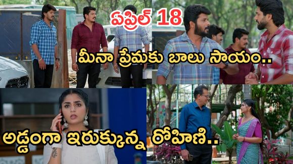 Gundeninda GudiGantalu Today episode: మీనా కోసం వెంటపడ్డ కుర్రాడు.. కంగారు పడ్డ మీనా.. చివరిలో బాలు ట్విస్ట్..