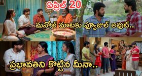 Gundeninda GudiGantalu Today episode: మనోజ్ కు దిమ్మతిరిగే షాక్.. శిష్యుడికి బాలు సలహా..ప్రభా మాటతో ఫ్యూజుల్ అవుట్..