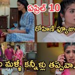 Gundeninda GudiGantalu Today episode: మీనా పై ప్రభావతికి అనుమానం.. రవిని క్షమించిన శృతి.. సత్యం దిమ్మతిరిగే షాక్..