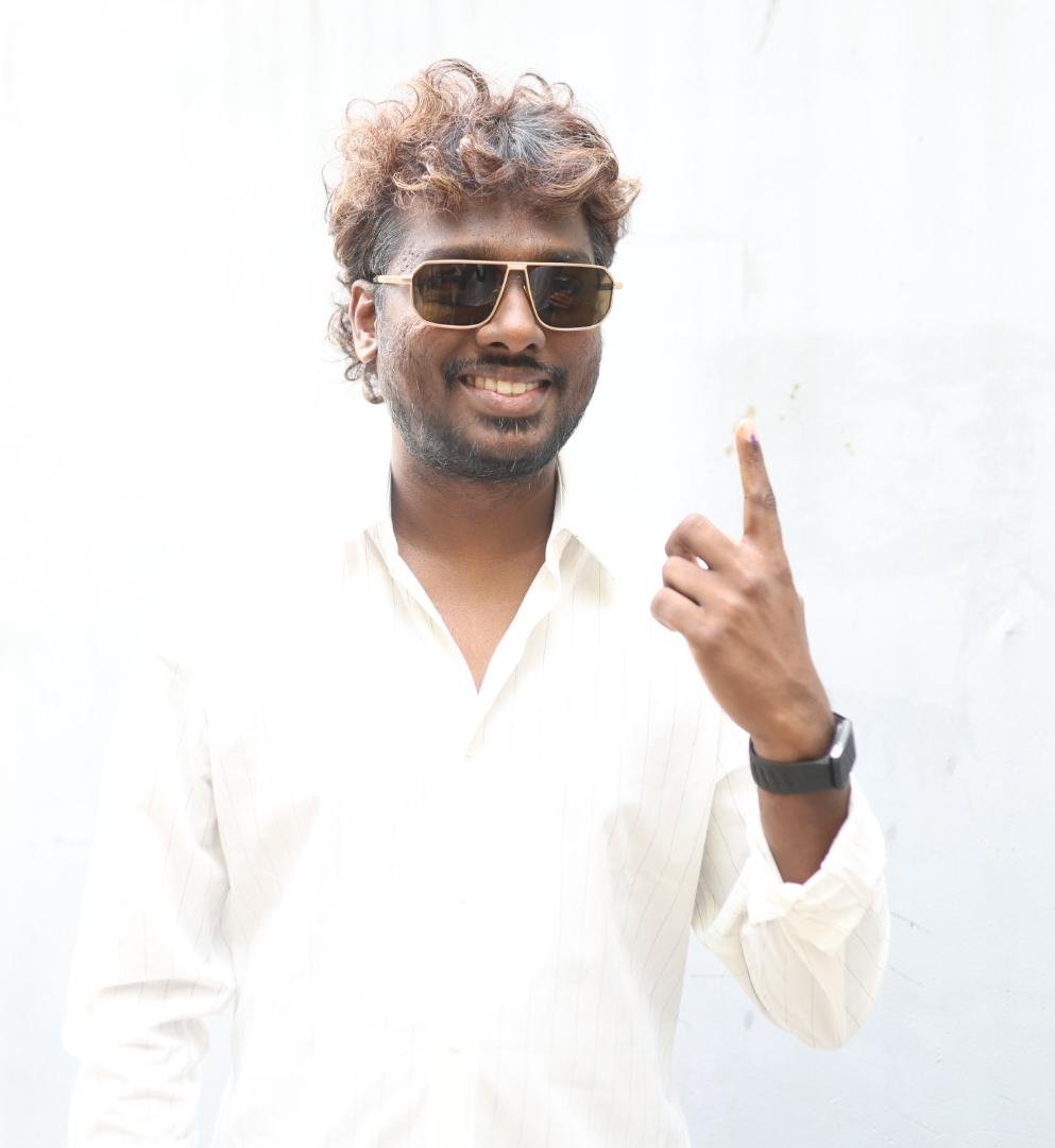 Tamilnadu elections 2026 celebrities vote(Image credit: internet) Celebrities vote Photo Gallery
