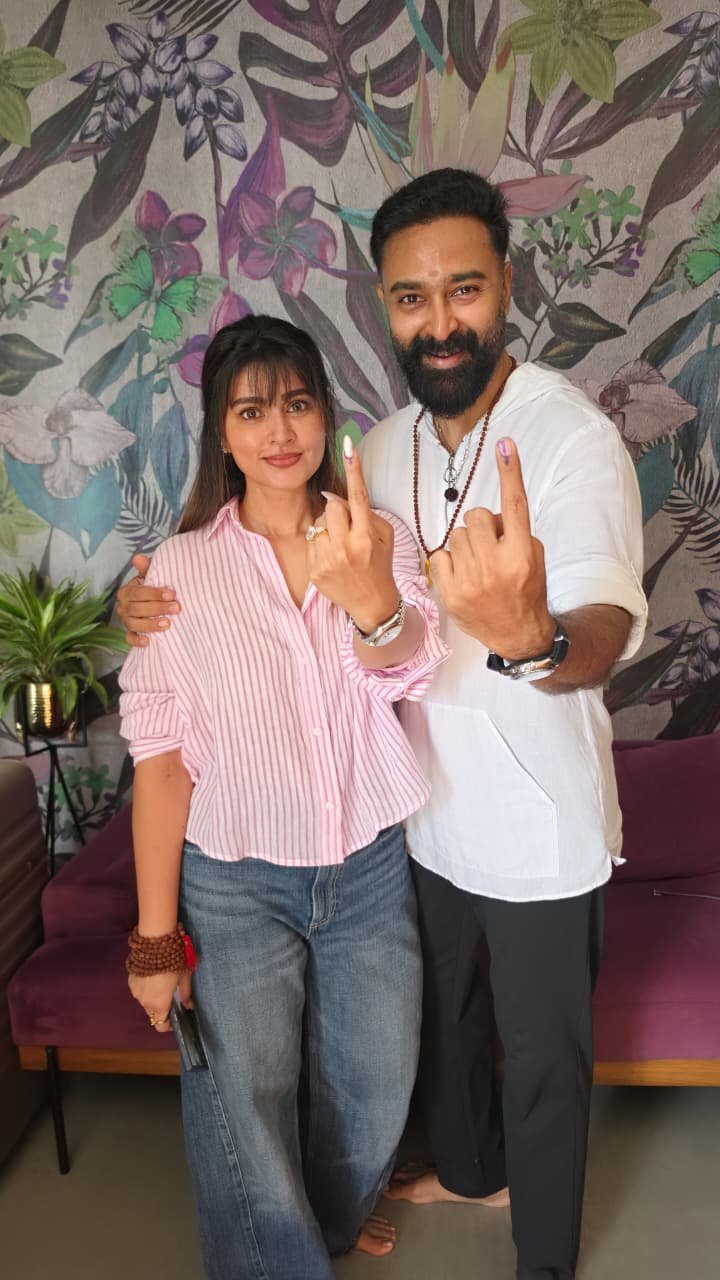 Tamilnadu elections 2026 celebrities vote(Image credit: internet) Celebrities vote Photo Gallery