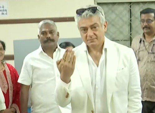 Tamilnadu elections 2026 celebrities vote(Image credit: internet) Celebrities vote Photo Gallery