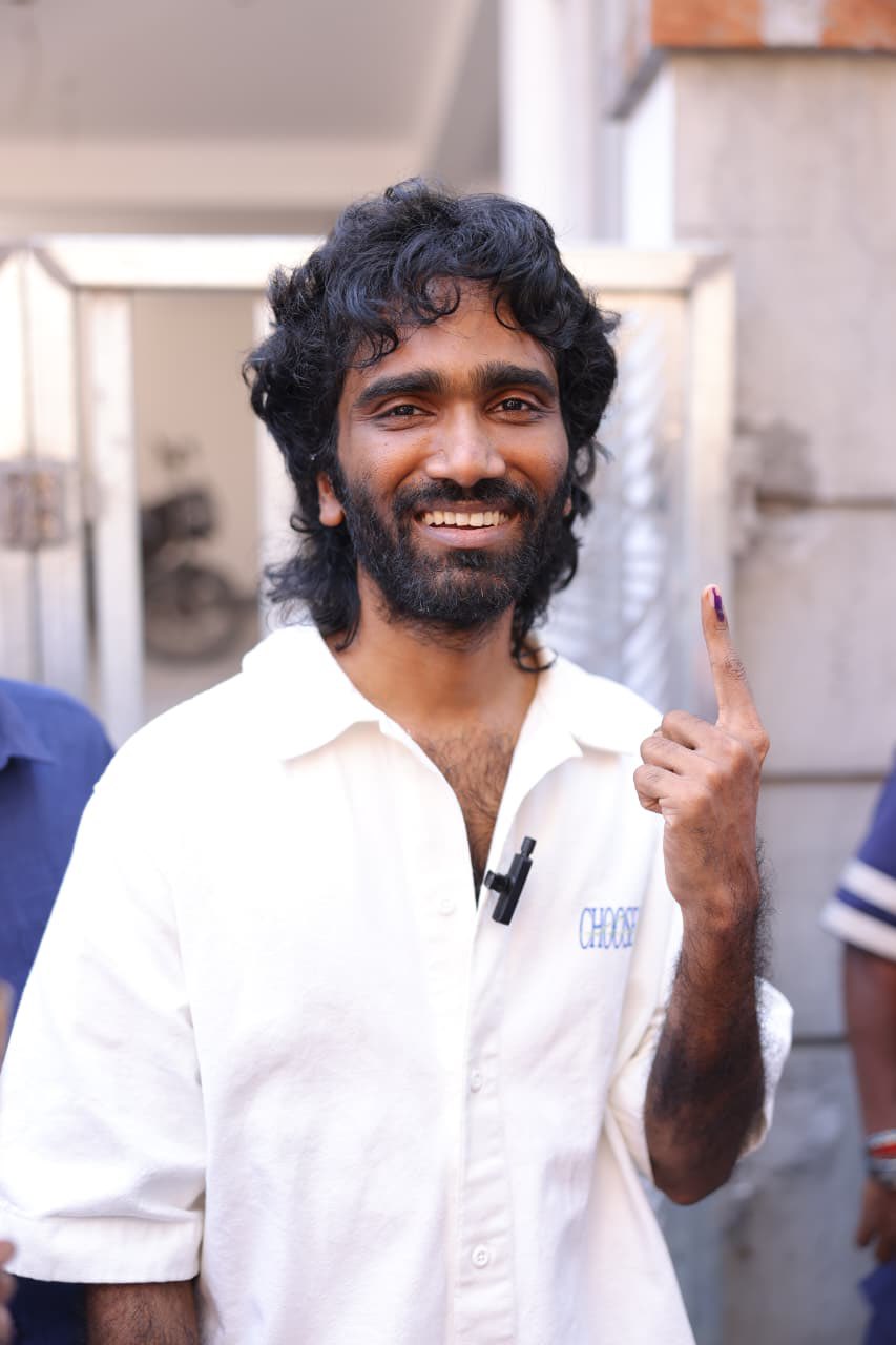 Tamilnadu elections 2026 celebrities vote(Image credit: internet) Celebrities vote Photo Gallery