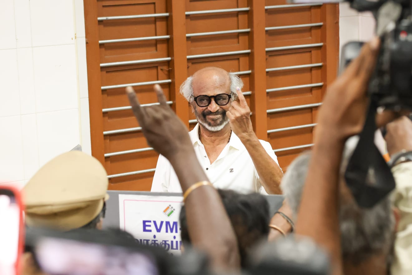 Tamilnadu elections 2026 celebrities vote(Image credit: internet) Celebrities vote Photo Gallery