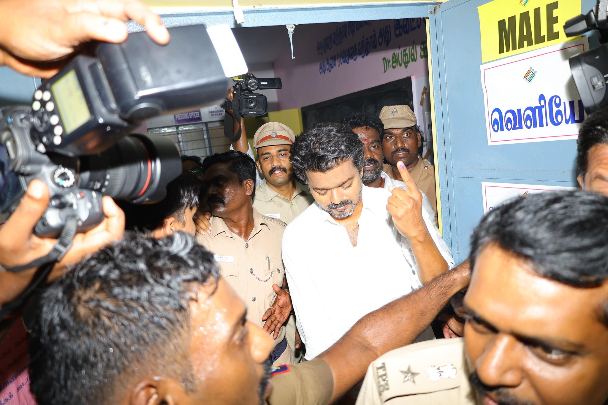Tamilnadu elections 2026 celebrities vote(Image credit: internet) Celebrities vote Photo Gallery