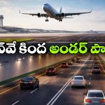 బేగంపేట ఎయిర్‌పోర్ట్ రన్‌ వే కింద 600 మీటర్ల టన్నెల్,  హైదరాబాద్‌లో అరుదైన ప్రాజెక్ట్!