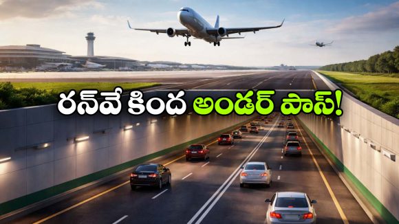బేగంపేట ఎయిర్‌పోర్ట్ రన్‌ వే కింద 600 మీటర్ల టన్నెల్,  హైదరాబాద్‌లో అరుదైన ప్రాజెక్ట్!