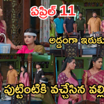 Illu Illalu Pillalu Today Episode: ప్రేమకు ధీరజ్ గోరుముద్దలు.. శ్రీవల్లికి దిమ్మతిరిగే షాక్.. మళ్ళీ పుట్టింటికి పయనం..
