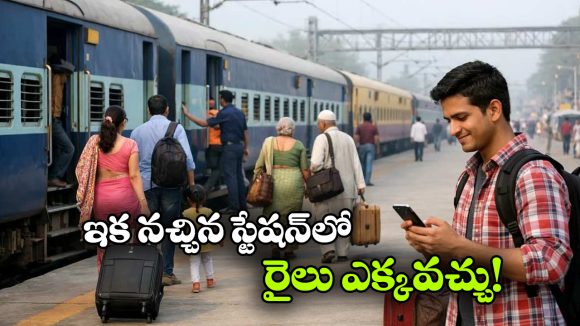 రైలు ప్రయాణికులకు బిగ్ రిలీఫ్.. అరగంట ముందు కూడా బోర్డింగ్ స్టేషన్ మార్చుకోవచ్చు!