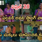 Intinti Ramayanam Today Episode: అవనిపై పల్లవి సెటైర్లు.. పల్లవి ఫుల్ హ్యాపీ.. తాగొచ్చిన భరత్.. కొట్టిన కమల్..