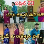 Intinti Ramayanam Today Episode: అవనికి భరత్ దిమ్మతిరిగే షాక్.. పల్లవి ప్లాన్ సక్సెస్.. రాజేశ్వరికి స్ట్రాంగ్ వార్నింగ్..