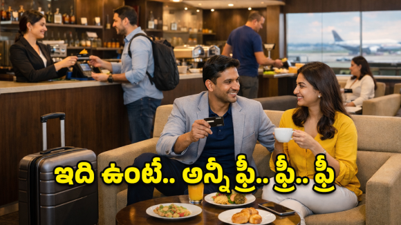 రూ.2కే ఎయిర్ పోర్ట్‌లో ఫ్రీ ఫుడ్, ఏసీ లౌంజ్ యాక్సెస్.. జస్ట్, ఇలా చేస్తే చాలు
