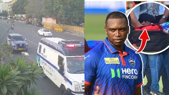 Lungi Ngidi injury: కేవ‌లం 11 నిమిషాలే, ఇండియా తడాఖా ఏంటో చూపించిన‌ ఢిల్లీ పోలీసులు, గ్రీన్ కారిడార్ వేసి మరీ