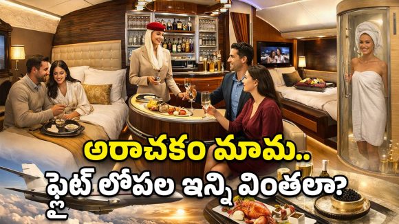 ఇది విమానమా లేక ఇంద్రలోకమా? లోపల చూస్తే మైండ్ బ్లాక్ అవ్వాల్సిందే!