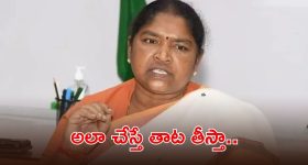 తప్పుడు ఆరోపణలు చేస్తే చెప్పు తెగుద్ది.. బీఆర్ఎస్ సోషల్ మీడియాకు మంత్రి సీతక్క మాస్ వార్నింగ్