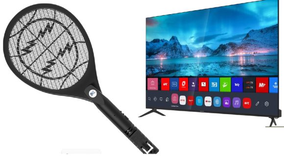 Mosquito bat: టీవీ దగ్గర దోమల బ్యాట్ వాడుతున్నారా? టీవీ పాడయ్యే ఛాన్స్ ఎక్కువ