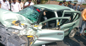 ఘోర రోడ్డు ప్రమాదం.. ఆర్టీసీ బస్సు, కారు ఢీ.. ఐదుగురి పరిస్థితి అత్యంత విషమం!