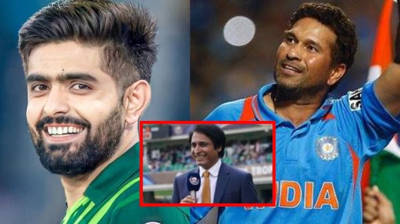 బాబర్ ఆజం ముందు స‌చిన్ దేనికి ప‌నికిరాడు..వాడు పాకిస్తాన్ లోనే మొన‌గాడు
