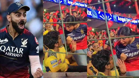 కోహ్లీ 2.0 వెర్షన్…CSK బుడ్డోడికి న‌ర‌కం చూపించిన RCB లేడీ..ఇంత ఓవ‌రాక్ష‌న్ అవ‌స‌ర‌మా అంటూ ట్రోల్స్