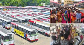 RTC Strike in Telangana: తెలంగాణలో ఆర్టీసీ సమ్మె.. డిపోలకు చేరిన బస్సులు, ప్రయాణికుల తీవ్ర ఇక్కట్లు