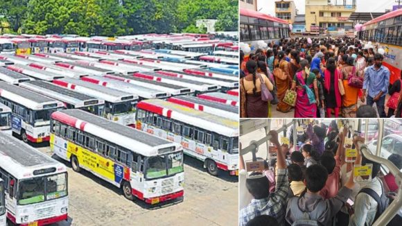 RTC Strike in Telangana: తెలంగాణలో ఆర్టీసీ సమ్మె.. డిపోలకు చేరిన బస్సులు, ప్రయాణికుల తీవ్ర ఇక్కట్లు