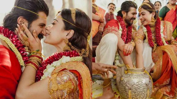 రష్మిక పెళ్లి మేకప్ కోసం అంత సమయం పట్టిందా.. ఆ విషయంలో కండిషన్లు పెట్టిన నటి!