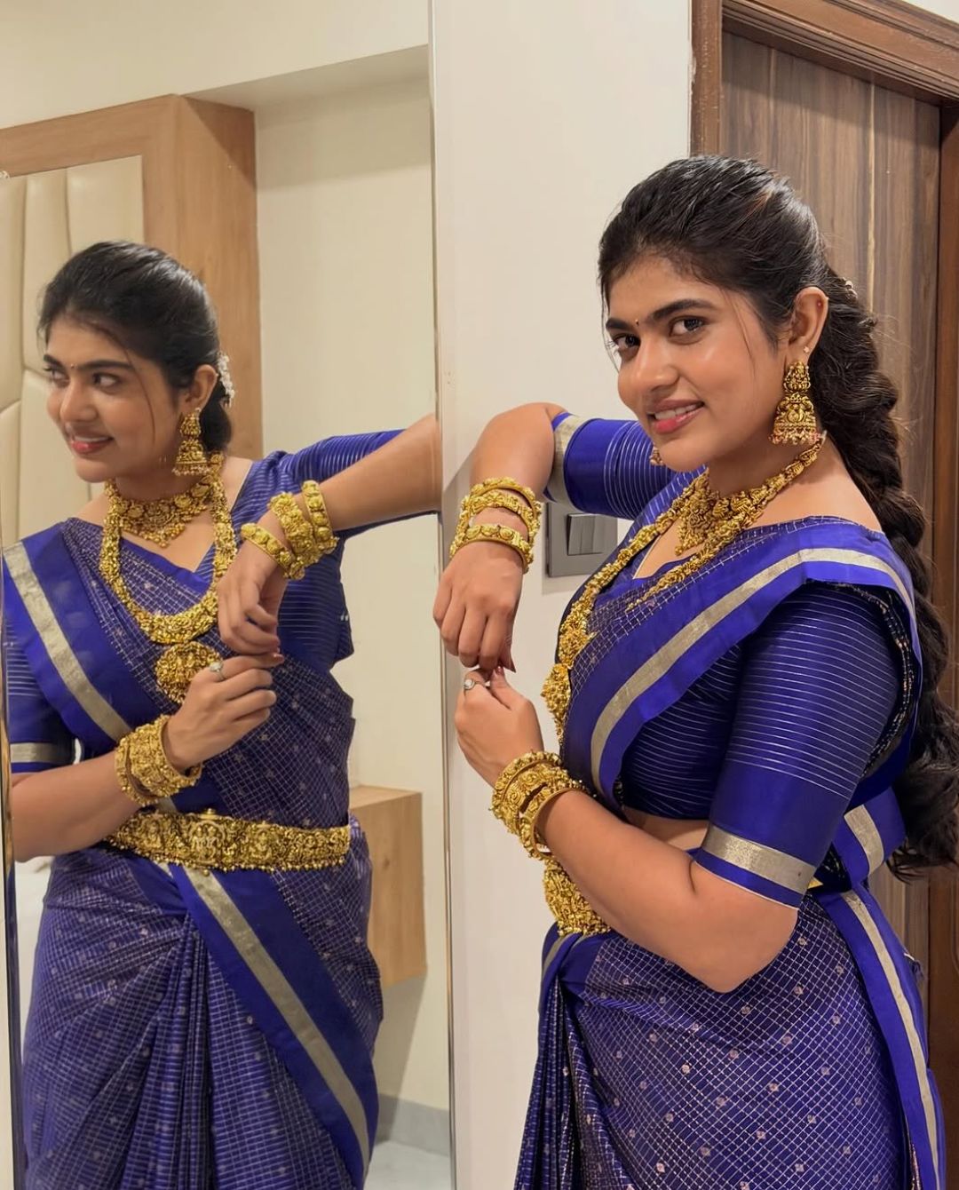 Rithu Chowdary: పట్టుచీరలో సాంప్రదాయంగా మెరిసిన రీతూ చౌదరి..