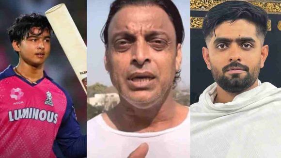 Shoaib Akhtar : మ‌రో వంద‌ జ‌న్మ‌లు ఎత్తినా, వైభ‌వ్ లాగా బాబ‌ర్ ఆజం ఆడ‌లేడు