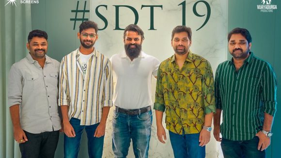 ‘క’ డైరెక్టర్లతో మెగా హీరో .. పోస్టర్ తోనే హైప్ క్రియేట్.. యోధుడిగా సాయి దుర్గ తేజ్…