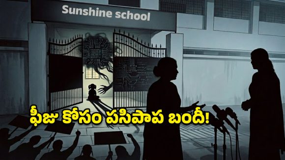 పాలకొల్లులో సంచలనం.. ఎల్కేజీ విద్యార్థిని నిర్బంధించిన ప్రైవేట్ స్కూల్!