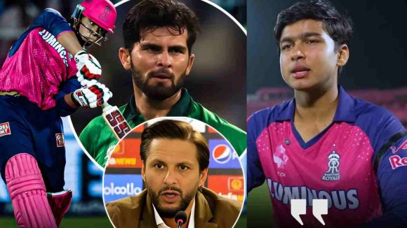 Shahid Afridi: అల్లా పైన ఒట్టు..నా అల్లుడి బౌలింగ్ లో వైభవ్ డకౌట్ అవుతాడు