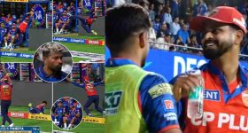 శ్రేయాస్ అయ్యర్ స్ట‌న్నింగ్ క్యాచ్, నోరెళ్లబెట్టిన రోహిత్, సూర్య‌..ముంబై ఫ్యాన్స్ ను ర్యాగింగ్ చేస్తూ