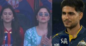గిల్ పొలంలో మొలకలొచ్చాయి.. LSG జెర్సీని ఛీ కొట్టి, సిగ్న‌ల్ ఇచ్చి సారా